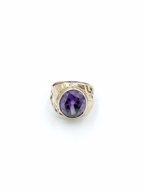 Men's Ring - Yellow Gold 10k (.417) 5.4 grams Size 10