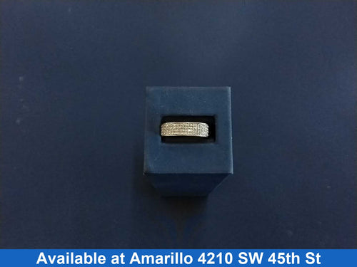 Men's Ring - White Gold 14k (.585) 6.3 grams Size 9