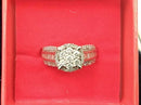 Women's Ring - White Gold 10k (.417) 5.8 grams Size 9