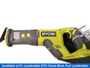 Rigid Pcl515 Green Cordless Reciprocating Saw
