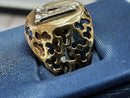 Men's Ring - Yellow Gold 10k (.417) 4 grams Size 10