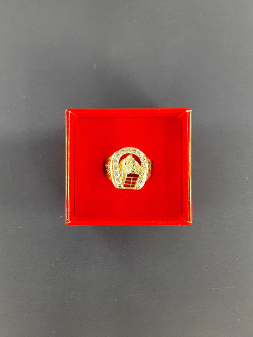 Men's Ring - Yellow Gold 14k (.585) 7.6 grams Size 10