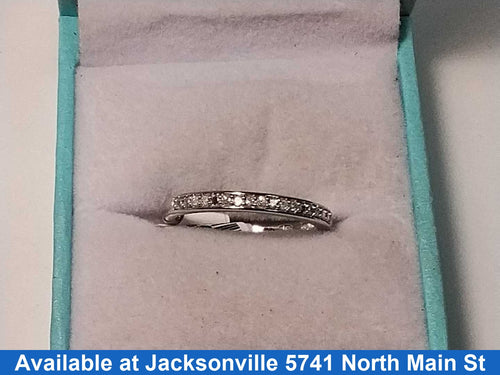 Ring - Wedding Band - Silver 1.8 grams Size 7