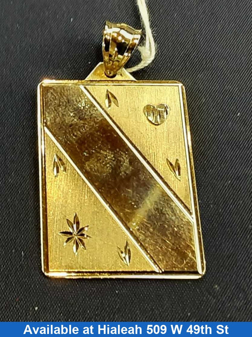 Pendant - Yellow Gold 14k (.585) 6.4 grams