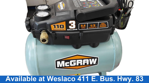 Mcgraw 57572 Blue Electric Compressor
