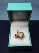 Women's Ring - Yellow Gold 10k (.417) 3.4 grams Size 7