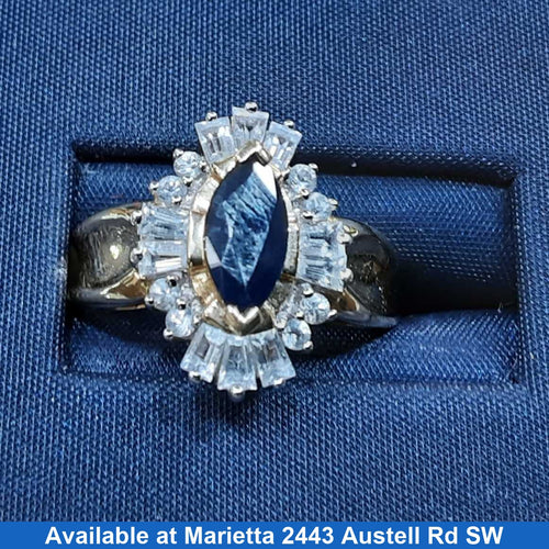 Women's Ring - Yellow Gold 14k (.585) 4.2 grams Size 6.5