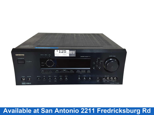 Onkyo Tx-sr602 Black Home Audio Receiver