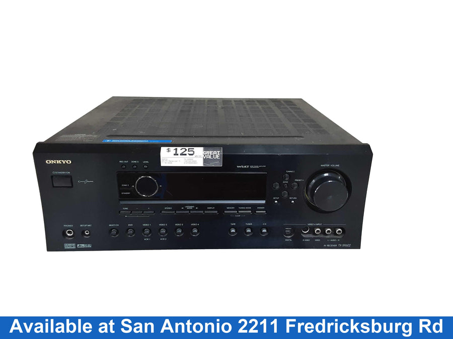 Onkyo Tx-sr602 Black Home Audio Receiver