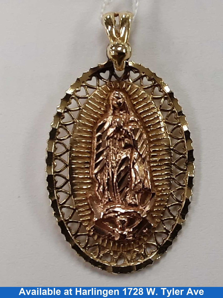 Religious Pendant - Yellow Gold 14k (.585) 2.6 grams