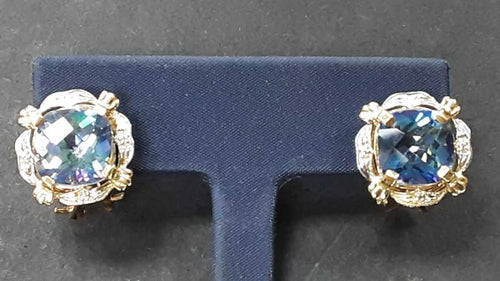Earrings - Yellow Gold 14k (.585) 6.3 grams