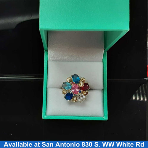 Women's Ring - Yellow Gold 14k (.585) 4 grams Size 6.5