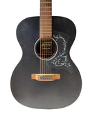 C.f. Martin & Co Omxaeblack Black Acoustic / Electric Classic Guitar