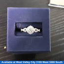 Ring - Engagement Set - White Gold 10k (.417) 2.1 grams Size 4