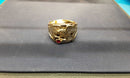 Men's Ring - Yellow Gold 10k (.417) 13.9 grams Size 12