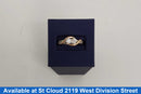 Ring - Wedding Set - Yellow Gold 14k (.585) 5.48 grams Size 7.5
