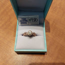 Women's Ring - Rose Gold 14k (.585) 4.3 grams Size 6
