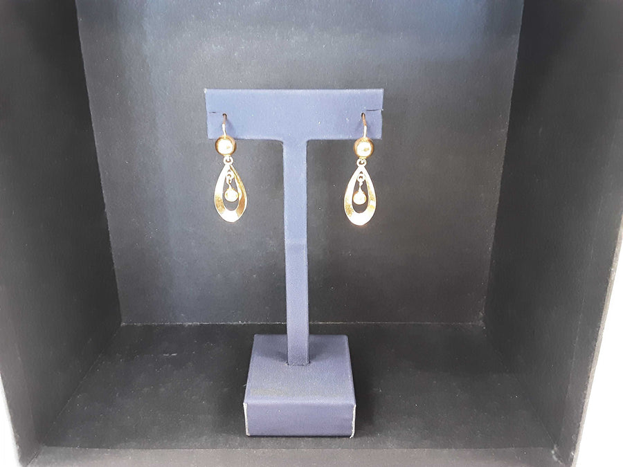 Gold Ball Earrings - Yellow Gold 18k (.750) 4.5 grams