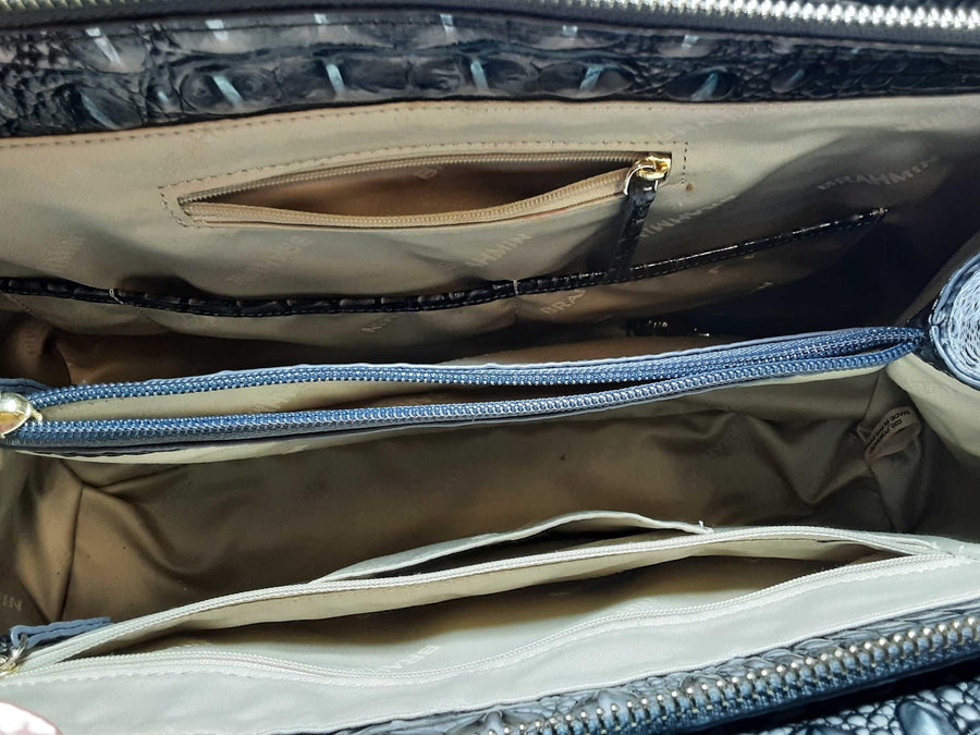 Brahmin 004767 Gray Purse / Handbag