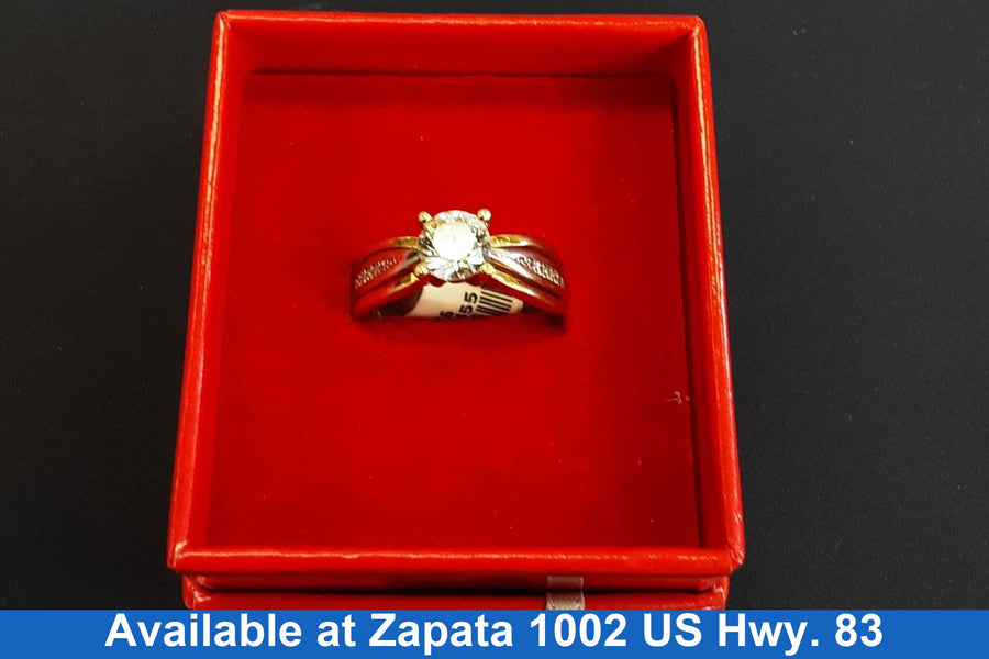 Women's Ring - Yellow Gold 10k (.417) 2.5 grams Size 10