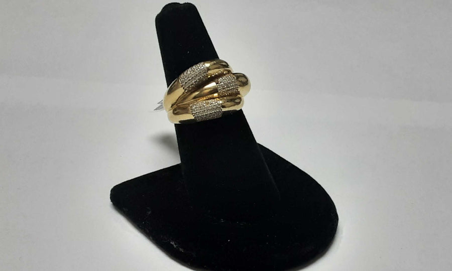 Women's Ring - Yellow Gold 14k (.585) 4.7 grams Size 7