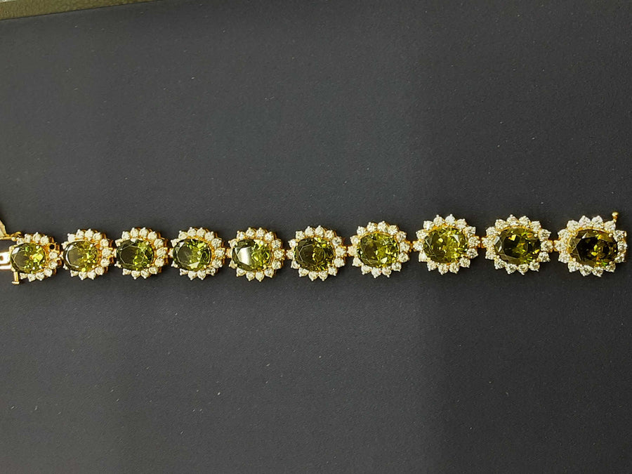 Bracelet - Yellow Gold 14k (.585) 38.3 grams 7 inch