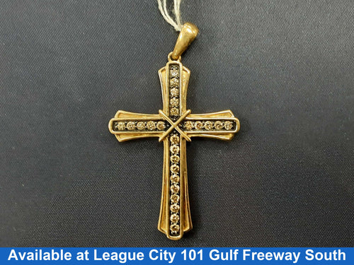 Religious Pendant - Yellow Gold 10k (.417) 4.7 grams