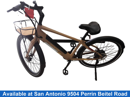 Aventon Pace 500 Beige / Tan Cruiser Bike