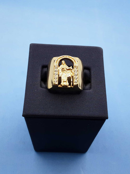 Men's Ring - Yellow Gold 10k (.417) 6.3 grams Size 8
