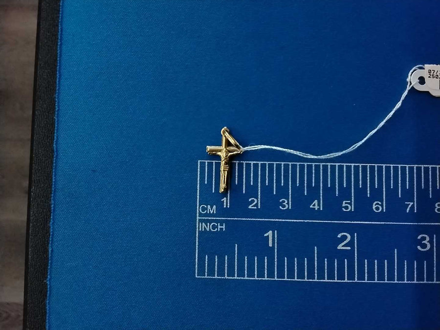Religious Pendant - Yellow Gold 14k (.585) 0.8 grams