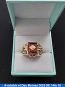Men's Ring - Yellow Gold 10k (.417) 7.5 grams Size 8