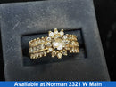 Women's Ring - Yellow Gold 10k (.417) 4.6 grams Size 7.5