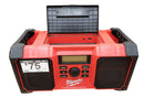 Milwaukee 2890-20 Red Boombox Radio