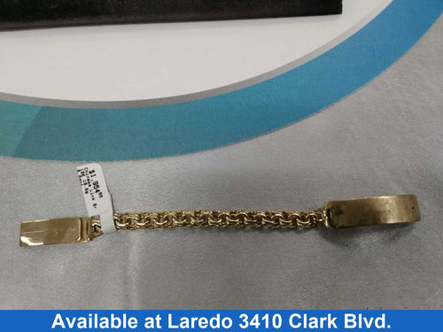 Bracelet - Yellow Gold 10k (.417) 19.6 grams 6 inch