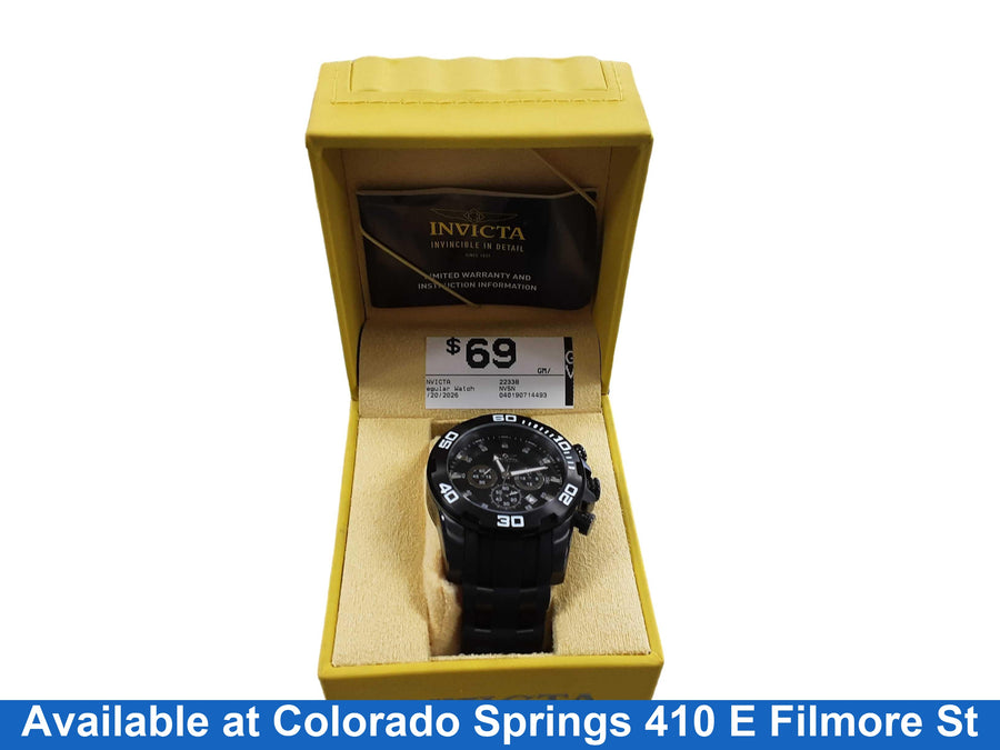 Invicta 22338 Black Regular Watch