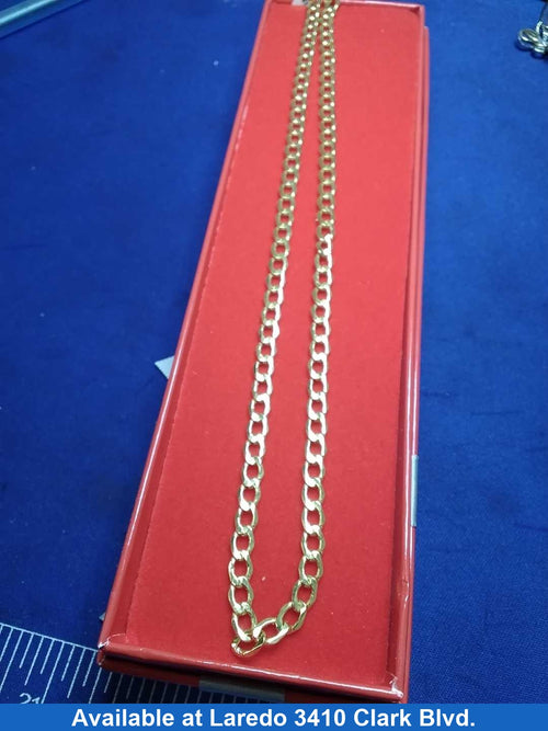 Chain - Yellow Gold 10k (.417) 5.6 grams 22 inch
