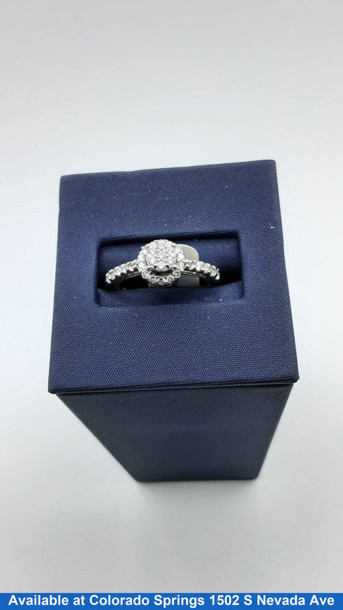 Women's Ring - White Gold 14k (.585) 3.6 grams Size 5