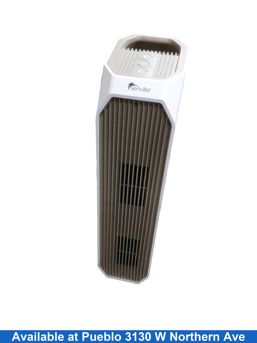 Senville Senap-w36us White Tower & Pedestal Fan
