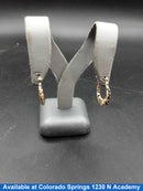 Shrimp Earrings - Yellow Gold 10k (.417) 1.5 grams