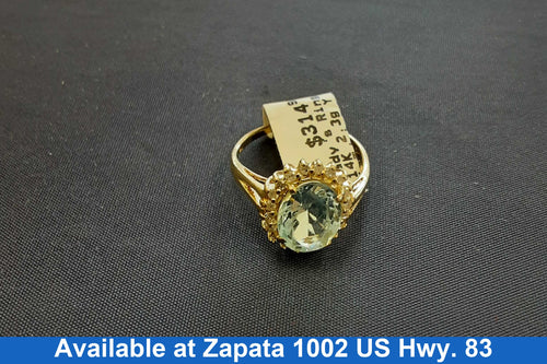 Women's Ring - Yellow Gold 14k (.585) 2.3 grams Size 9