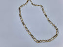 Figaro Chain - Yellow Gold 10k (.417) 37.8 grams 24 inch