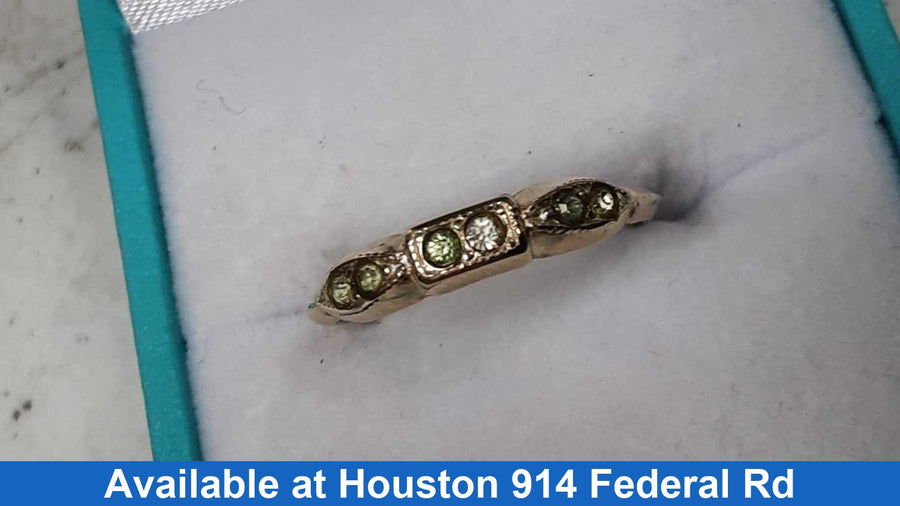 Women's Ring - Yellow Gold 10k (.417) 1.5 grams Size 7