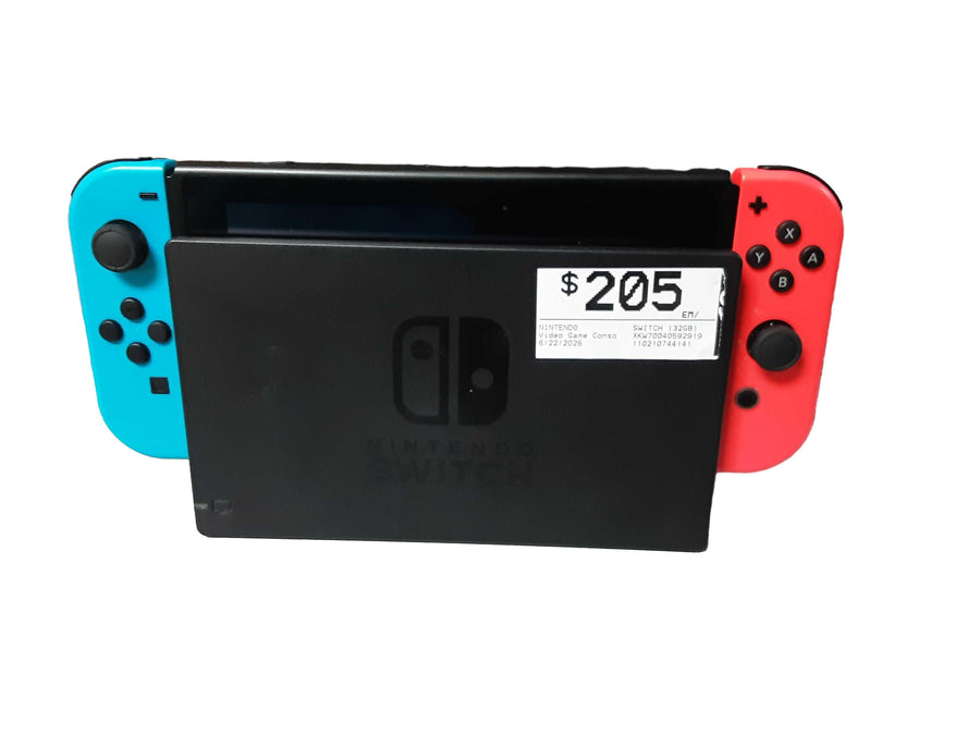 Nintendo Switch (32gb) 32 Gb Black Video Game Console
