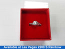 Women's Ring - White Gold 10k (.417) 3.1 grams Size 6