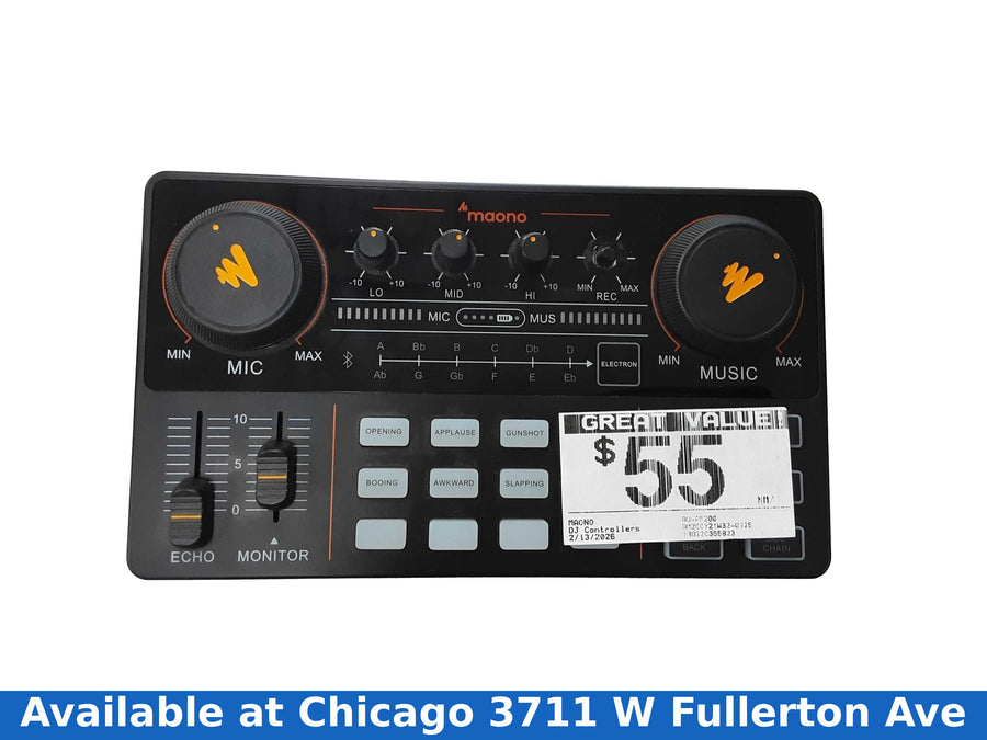 Maono Au-am200 Black DJ Controller
