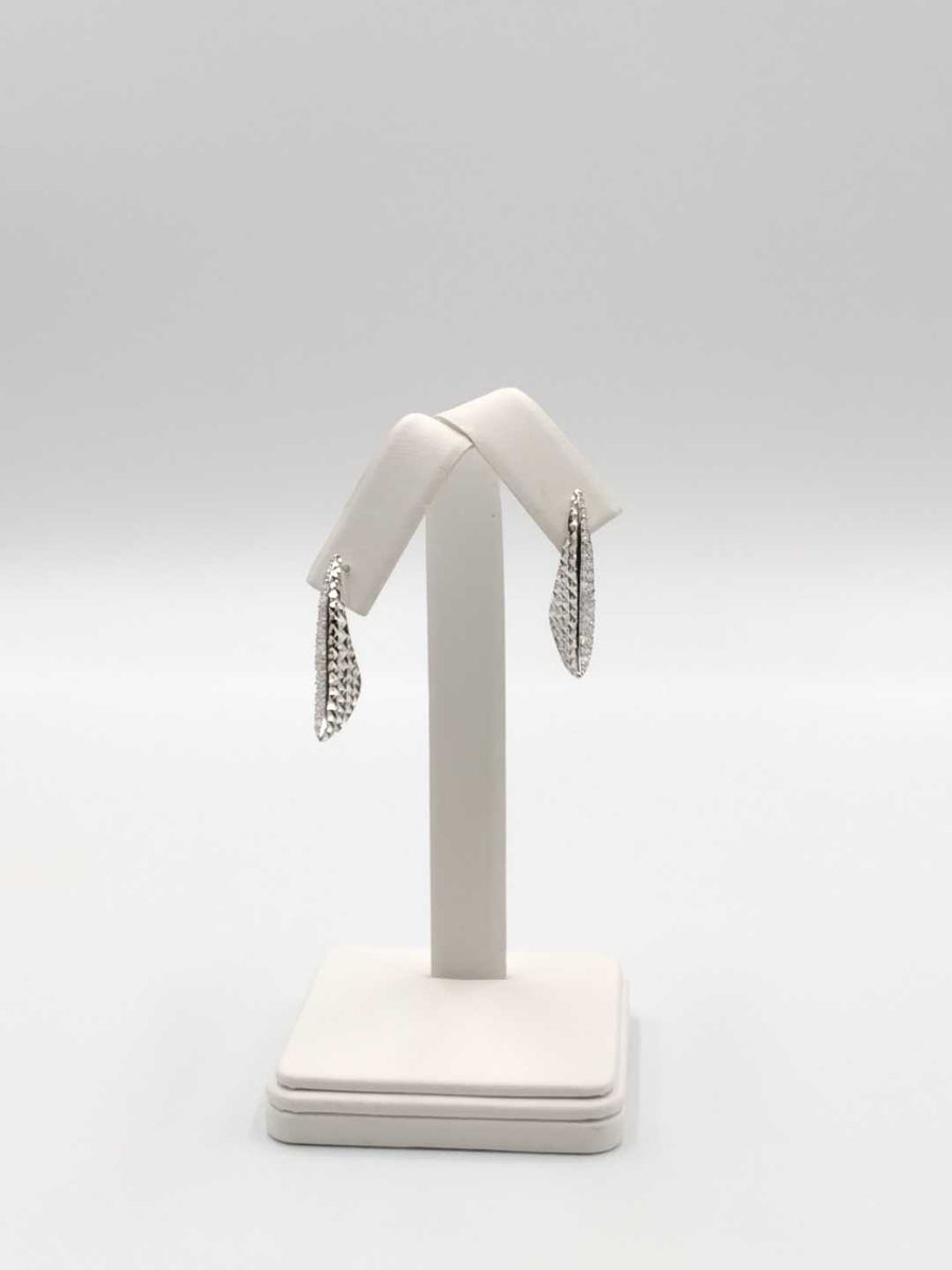 Earrings - White Gold 14k (.585) 3.4 grams
