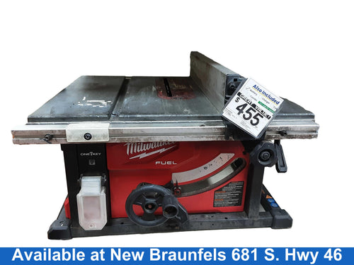 Milwaukee 2736-20 Red Cordless Table Saw