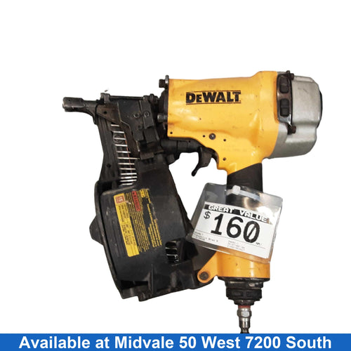 Dewalt Dw66c-1 Yellow Pneumatic Brad Nailer
