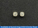 Double Stud Earring - Yellow Gold 14k (.585) 2.2 grams