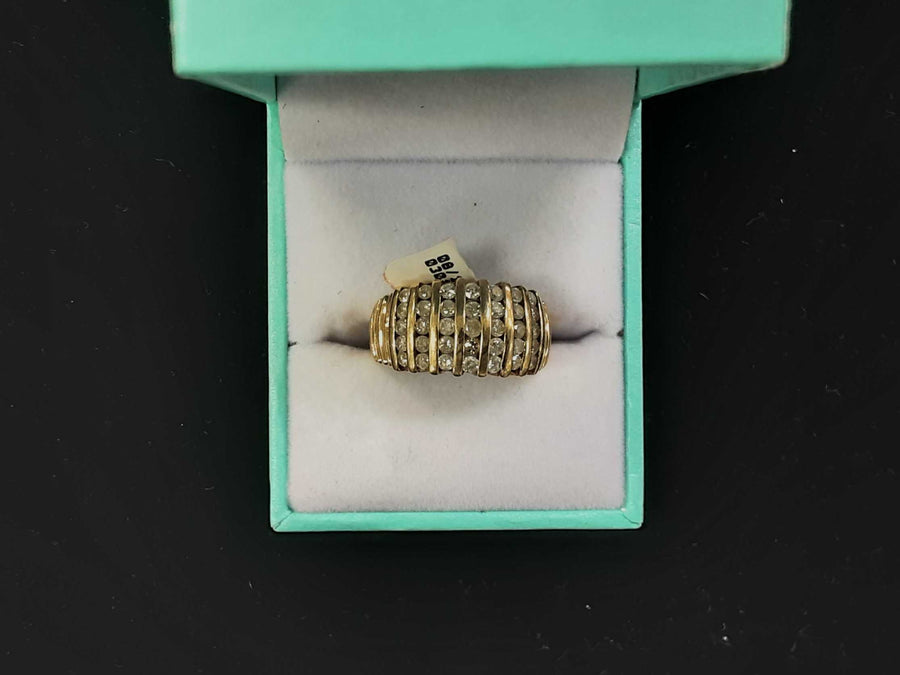 Women's Ring - Yellow Gold 10k (.417) 5.5 grams Size 7
